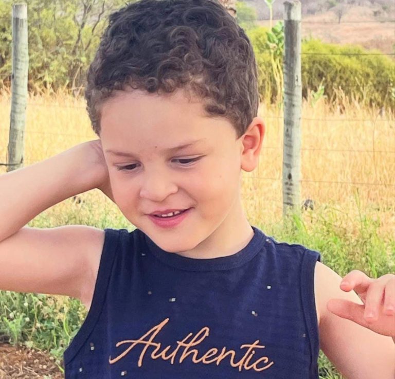 Luto: Levi Miguel, 4 anos, vítima de atropelamento na avenida Gilenilda Alves em Conquista