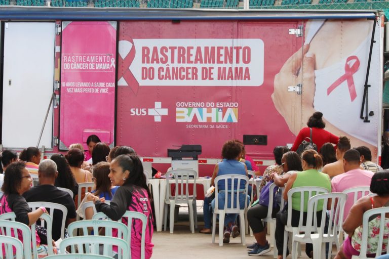 Governo do estado leva rastreamento do câncer de mama às regiões de Vitória da Conquista e Brumado
