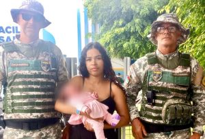 Agentes do Gama salvam vida de bebê com manobra de desengasgo