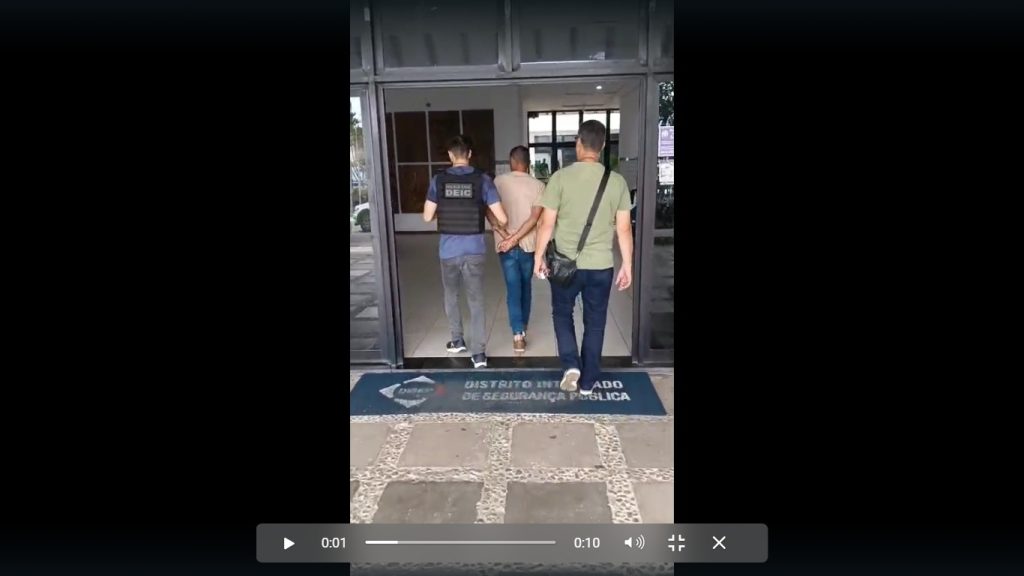 Maria da Penha: Polícia Civil cumpre mandado de prisão preventiva na Lagoa das Flores