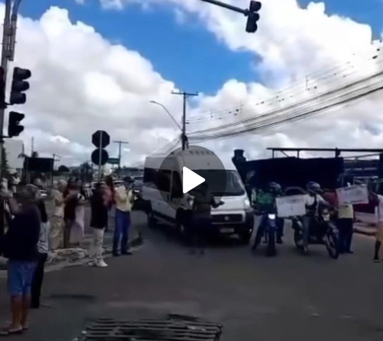 Protesto contra Centro Pop mobiliza moradores em Vitória da Conquista