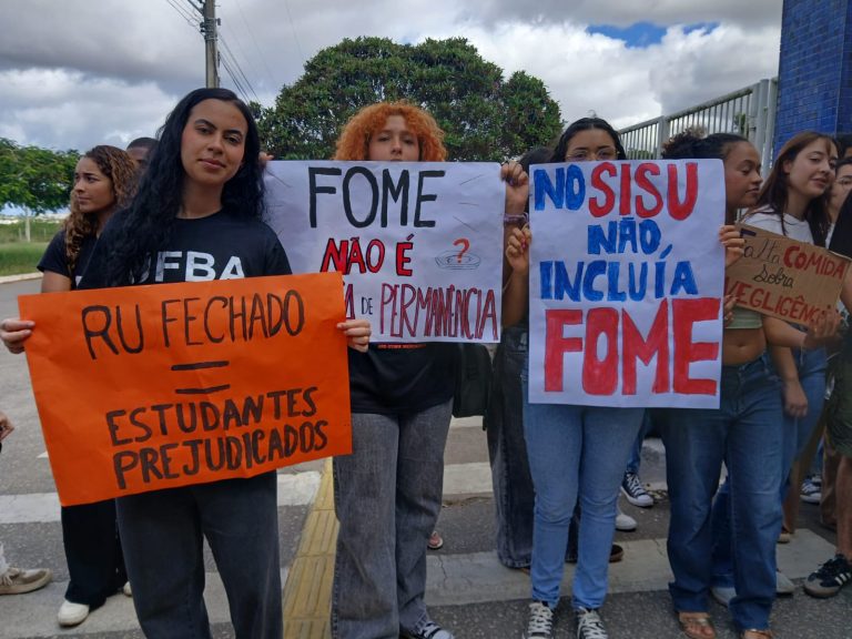Estudantes da UFBA em Vitória da Conquista: “Fome também reprova”