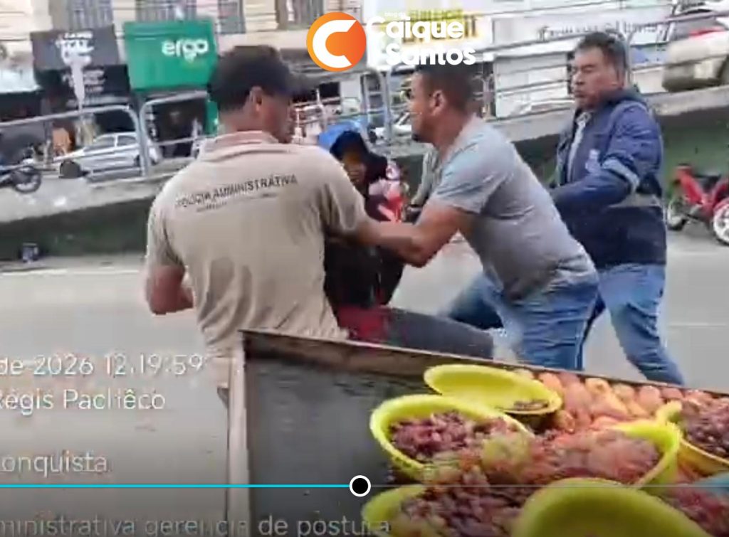 Ambulante: Novo vídeo mostra momentos que antecederam e sucederam o confronto no Centro de Vitória da Conquista