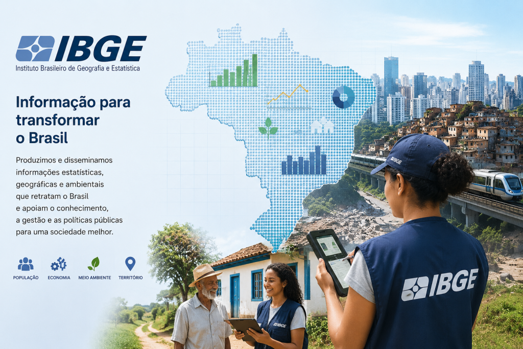 Últimos dias para se inscrever no Processo Seletivo do IBGE com mais de 8 mil vagas em todo o país