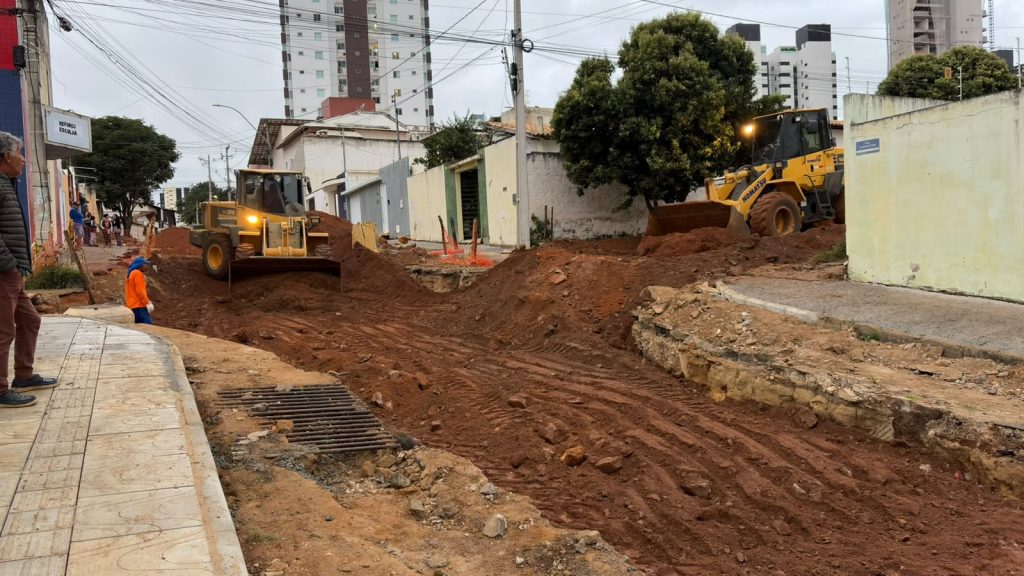 Prefeitura avança com obras na Lourival Cairo, que começará a ser liberada para o tráfego nas próximas semanas