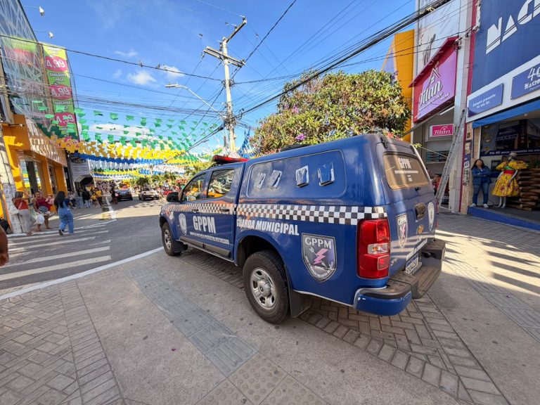Guarda Municipal intensifica rondas para reforçar segurança no período junino