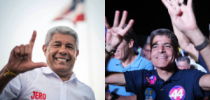 Imagem de divulgação de pesquisa eleitoral na Bahia