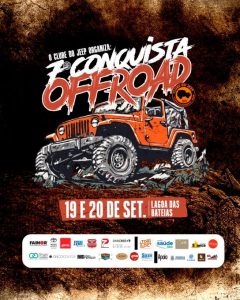 Conquista Off-Road acontece neste fim de semana na Lagoa das Bateias