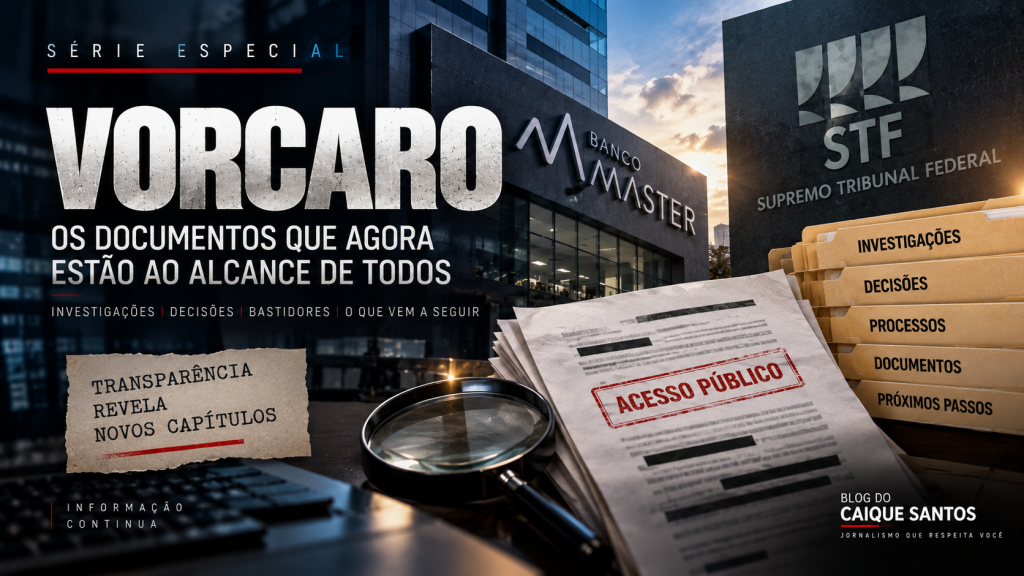 Voto no caso Vorcaro cita “A Turma”, intimidação de jornalistas e pagamentos de R$ 1 milhão