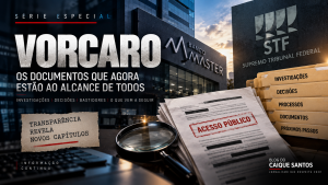 Voto no caso Vorcaro cita “A Turma”, intimidação de jornalistas e pagamentos de R$ 1 milhão