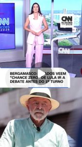 Aliados veem chance “zero” de Lula participar do debate da Globo, diz CNN