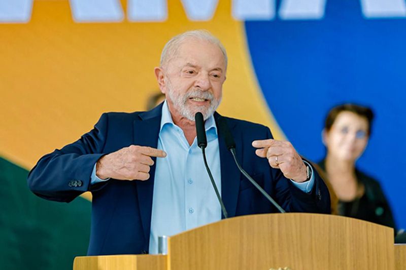 Presidente Lula em imagem de arquivo
