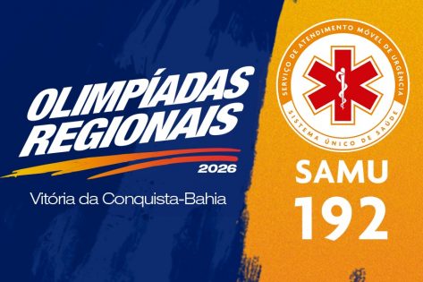 Divulgação das Olimpíadas Regionais do Samu 192 em Vitória da Conquista