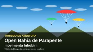 Open Bahia de Parapente movimenta Inhobim e reforça turismo de aventura em Vitória da Conquista