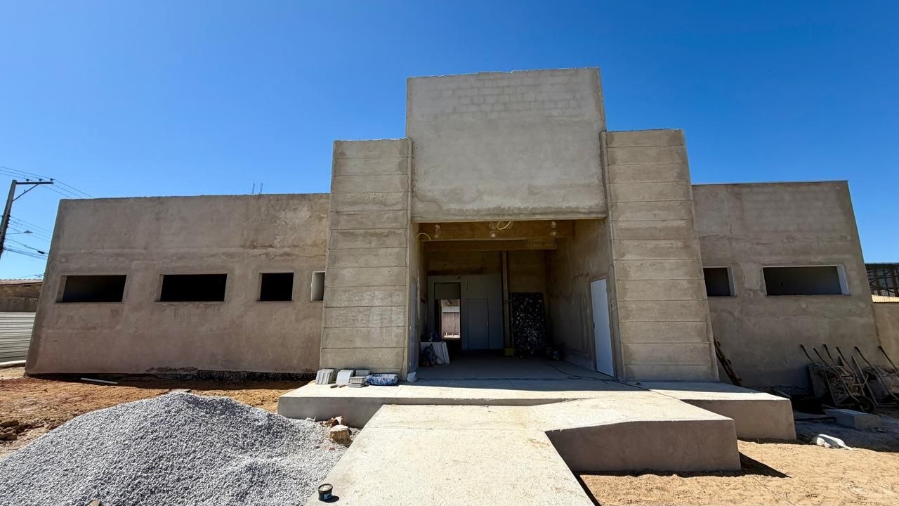 Unidade de saúde em construção no Jardim Valéria, Vitória da Conquista