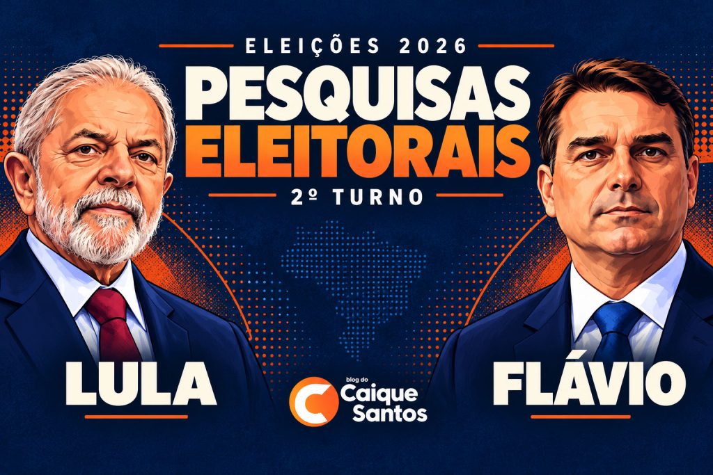 Datafolha: Flávio tem 47% e Lula, 45%; candidatos estão em empate técnico