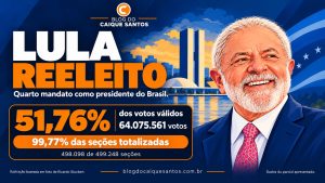De virada! Lula é reeleito presidente e conquista quarto mandato no comando do Brasil