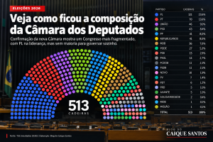 Renovação da Câmara Federal chega a 35%; veja a nova composição