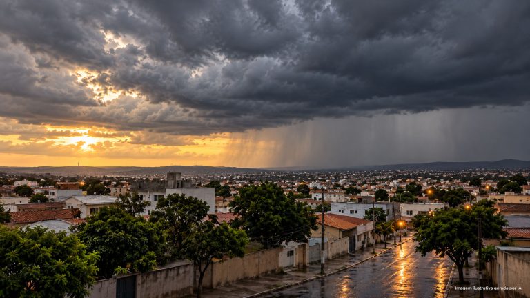 Conquista tem alerta de tempestades para terça (27), com ventos e possibilidade de granizo