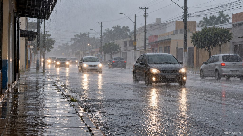 Conquista tem alerta de chuvas intensas e ventos de até 60 km/h nesta sexta-feira (30)
