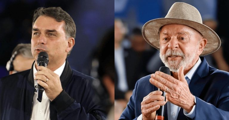 RealTime Big Data: Após debate, Flávio tem 52% e Lula, 48% dos votos válidos