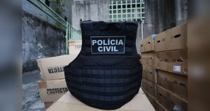 Polícia Civil da Bahia recebe 1,2 mil coletes para substituir equipamentos vencidos